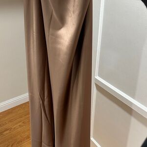 Renee C. Rich Brown Satin Fabric